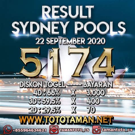 result sydney night|Result Sydney Pools Night Indonesia.
